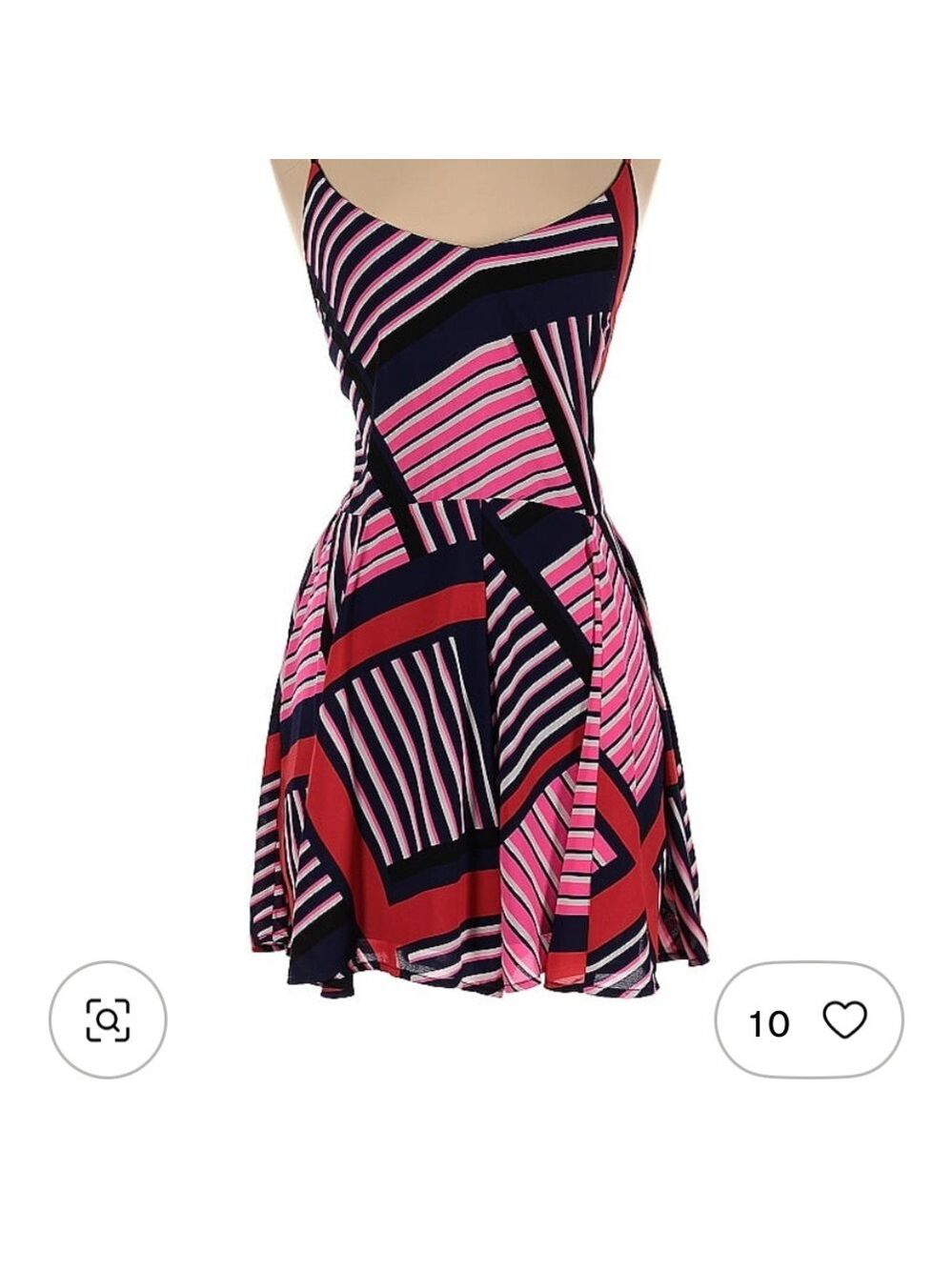 Express romper geometric Lee fun and spunky!